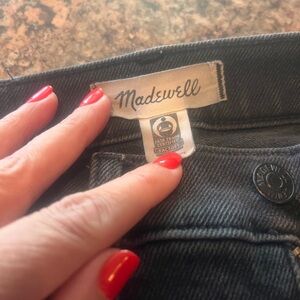 Madewell 10” high rise skinny jeans